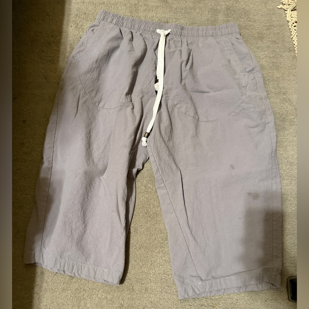 TACVASEN Tactical Cargo Hiking Shorts Gray | Size 36 / 2XL